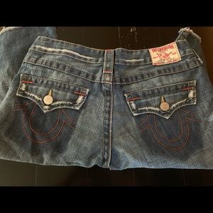 True Religion denim shorts